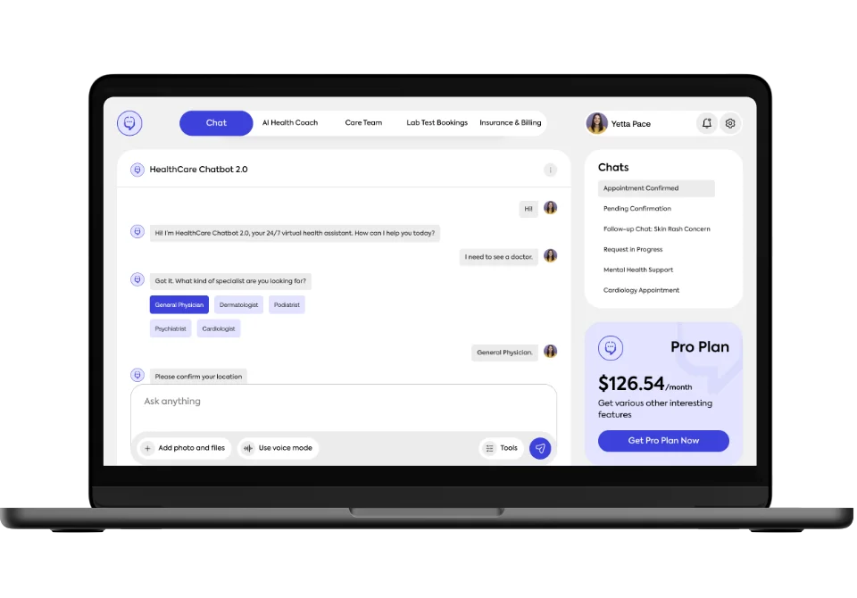 healthcare-chatbot